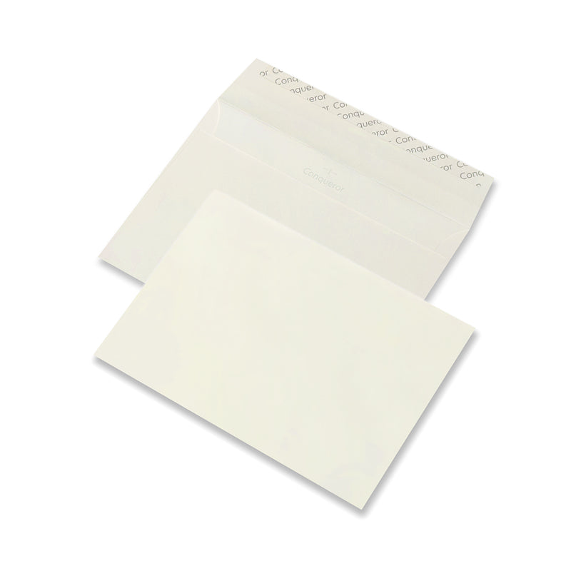 Conqueror Couvert C5, ohne Fenster, oyster, 120 g/m², Wove – 250 Stk.
