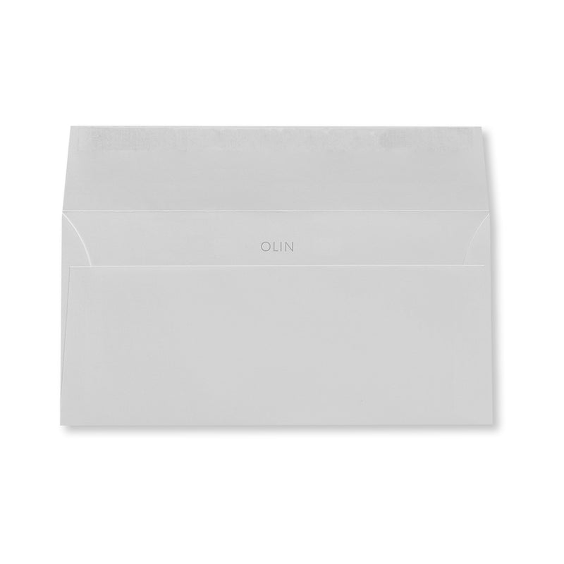 Olin Couvert C5/6, ohne Fenster, matt Bright White, 120 g/m² – 500 Stk.