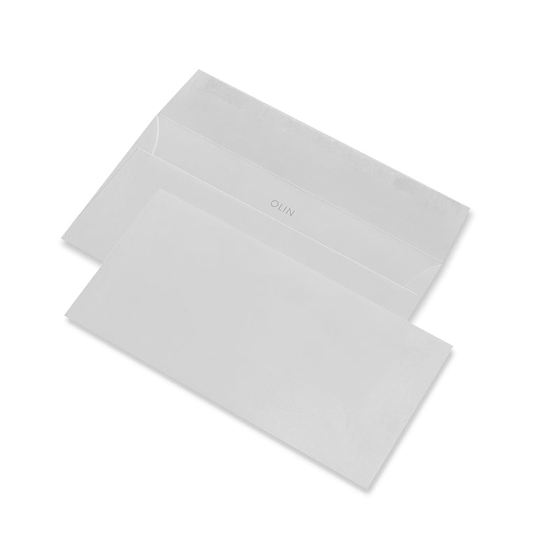 Olin Couvert C5/6, ohne Fenster, matt Bright White, 120 g/m² – 500 Stk.