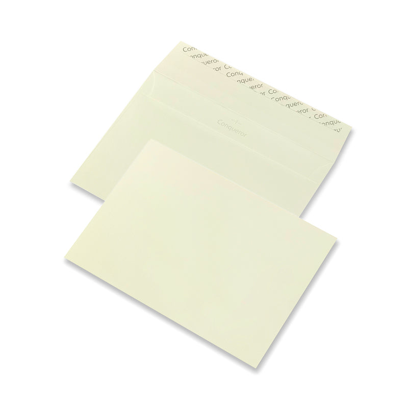 Conqueror Briefumschlag C5, ohne Fenster, Conqueror Laid, creme, 120 g/m² – 250 Stk.