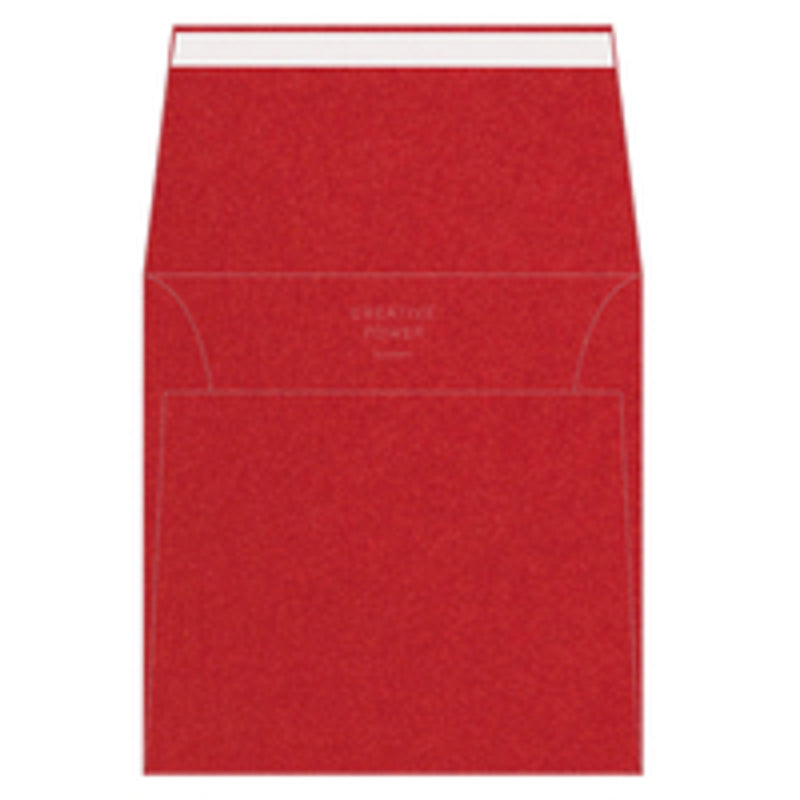 Olin Couvert 170 × 170 mm, ohne Fenster, Kirschrot, matt – 50 Stk.