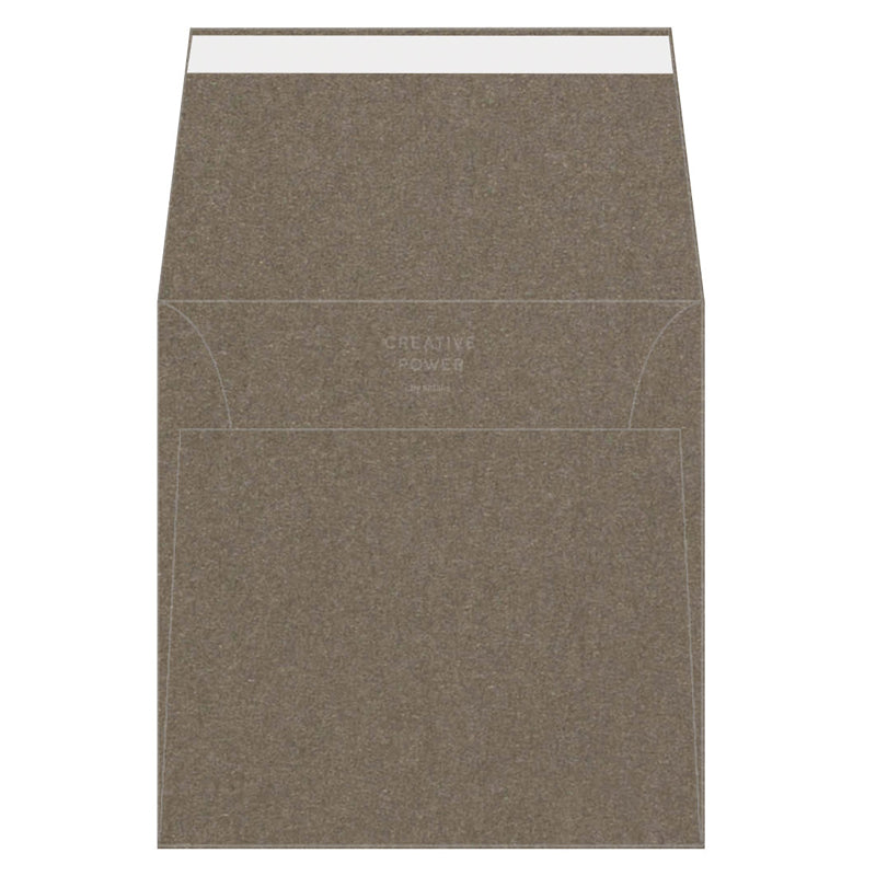 Olin Couvert 170 × 170 mm, ohne Fenster, Urban Grey, 120 g/m² – 50 Stk.