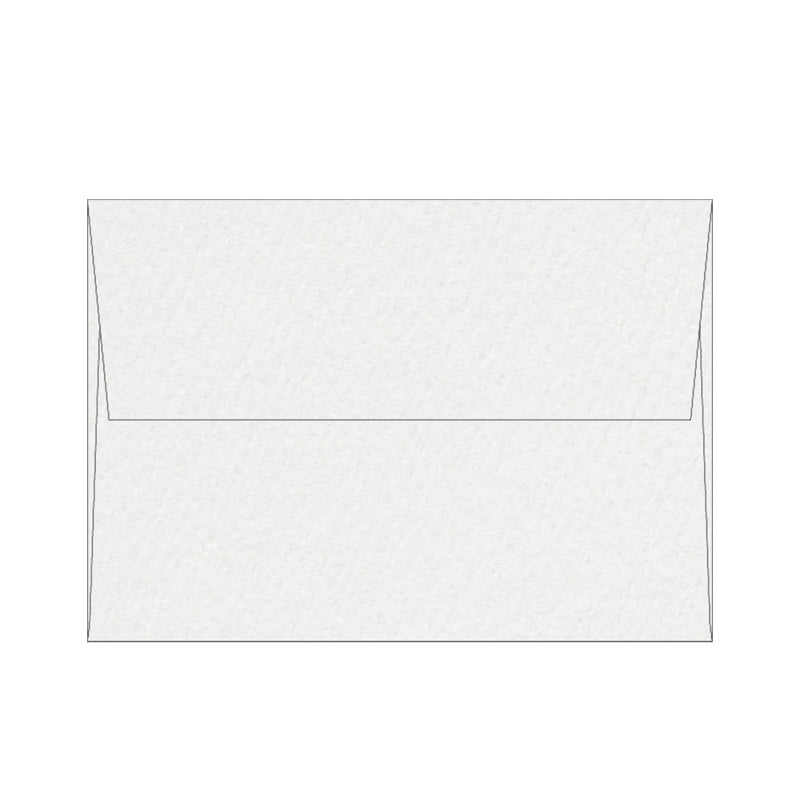 Rives Couvert C5, ohne Fenster, weiss, Kreativpapier grobfilzmarkiert, Shetland – 250 Stk.