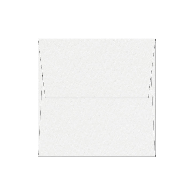 Rives Couvert 170 × 170 mm, ohne Fenster, weiss, grobfilzmarkiert, Shetland – 250 Stk.