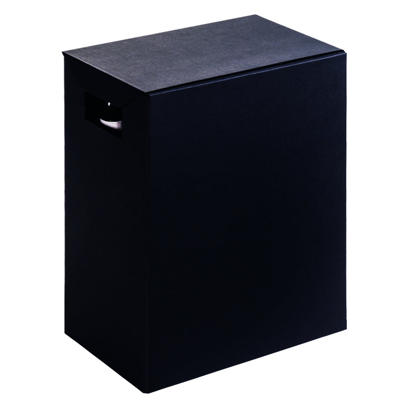 Weintrageverpackung Geschenkbox – Weintrageverpackung – 1-wellig (FE-Welle), Kraftliner – für Weinflaschen – 246 × 164 × 335 mm – 1 Stk. (Ab 25 Stk.)