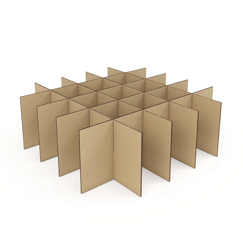 Master'in Access Umzugsbox, braun, mit Grifföffnungen – 24 Stk.