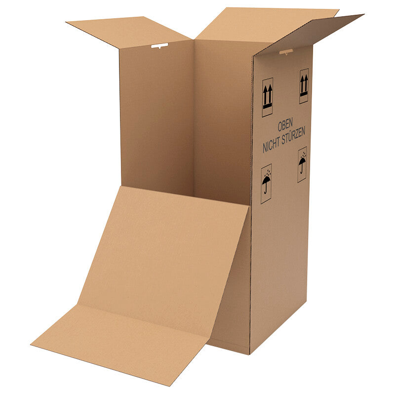 Master'in Access Umzugsbox, braun, mit Grifföffnungen – 605 × 512 × 1363 mm – 1 Stk. (Ab 10 Stk.)