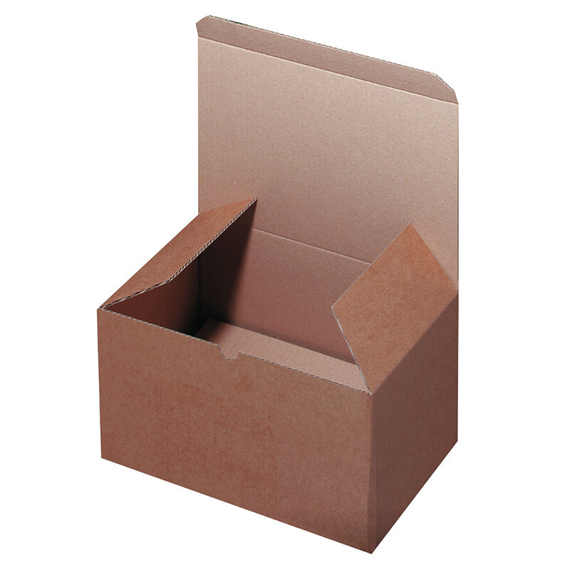 Speedy-box Faltbox, braun – 330 × 220 × 270 mm – 20 Stk.