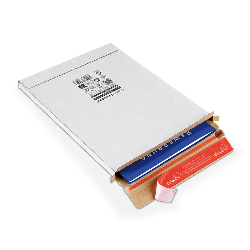 Colompac Kurierpaket, weiss – 244 × 15 × 344 mm – 100 Stk.
