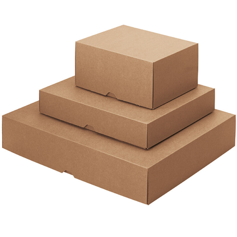 Stulpschachtel Braun – 390 × 350 × 80 mm – 25 Stk.