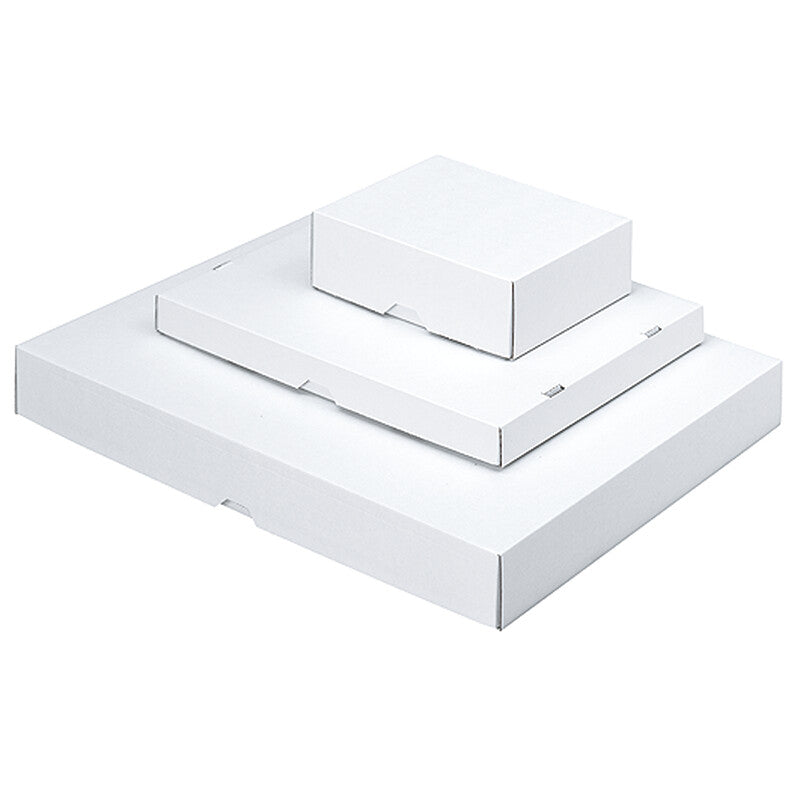 Stulpschachtel Weiss – 520 × 400 × 80 mm – 25 Stk.