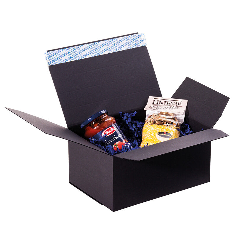Wellkarton-faltboxe Wellkarton-Faltbox, schwarz, 2-wellig – 340 × 240 × 280 mm – 1 Stk. (Ab 25 Stk.)