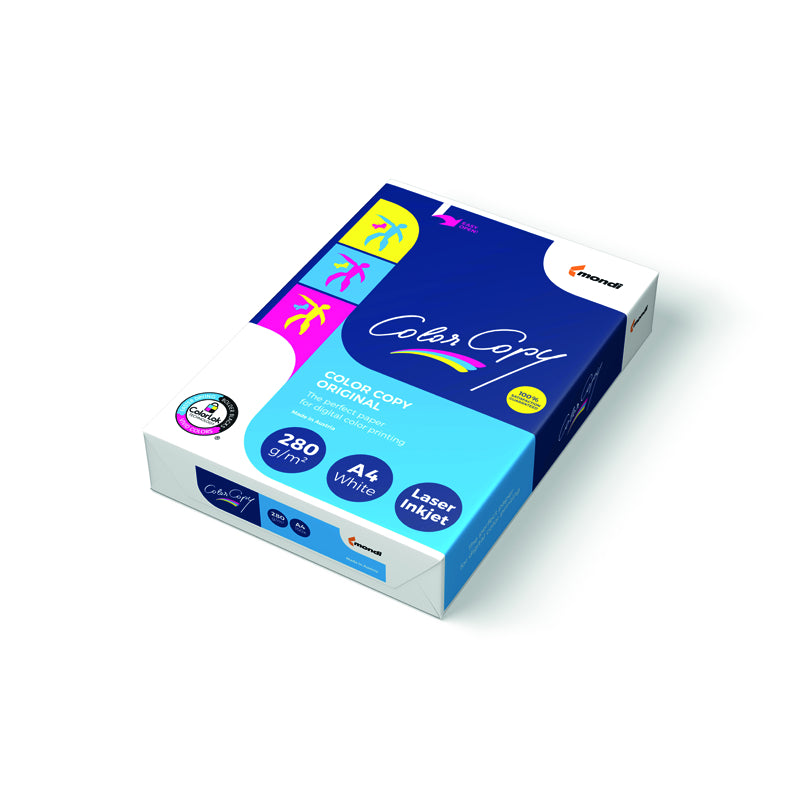 Colorcopy Color Copy Inkjetpapier – A4, 280 g/m², hochweiss – für Inkjet – FSC, EU Ecolabel – 750 Blatt