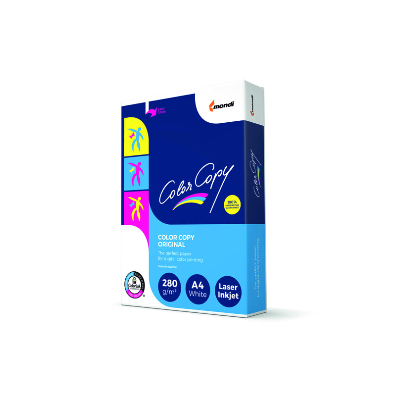 Colorcopy Color Copy Inkjetpapier – A4, 280 g/m², hochweiss – für Inkjet – FSC, EU Ecolabel – 750 Blatt