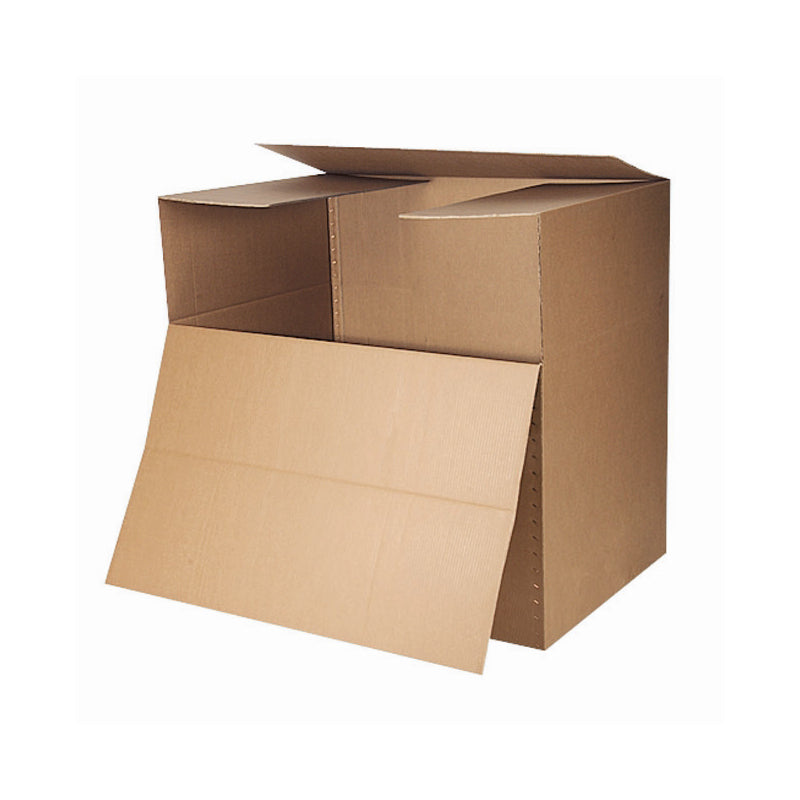 Wellkarton-Faltboxe Versandkarton – 1'170 × 770 × 1'000 mm, 3-wellig (BAA), braun – 1 Stk.