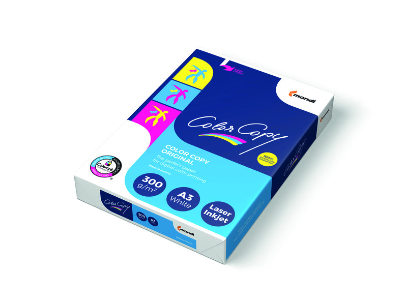 Colorcopy Kopierpapier – A3, 100 g/m², hochweiss – FSC – 24000 Blatt