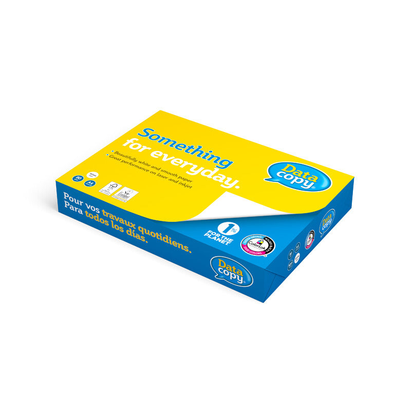 Data Copy Premium Kopierpapier Weiss – A4, 80 g/m², 4-fach gelocht, 2'500 Blatt