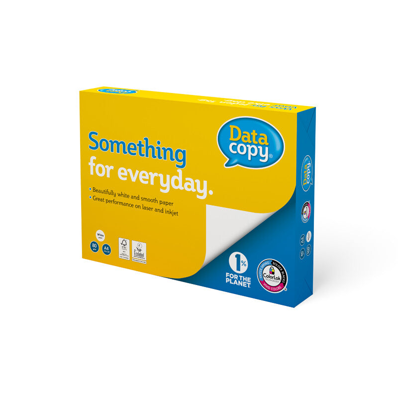 Data Copy Premium Kopierpapier Weiss – A4, 80 g/m², 4-fach gelocht, 2'500 Blatt