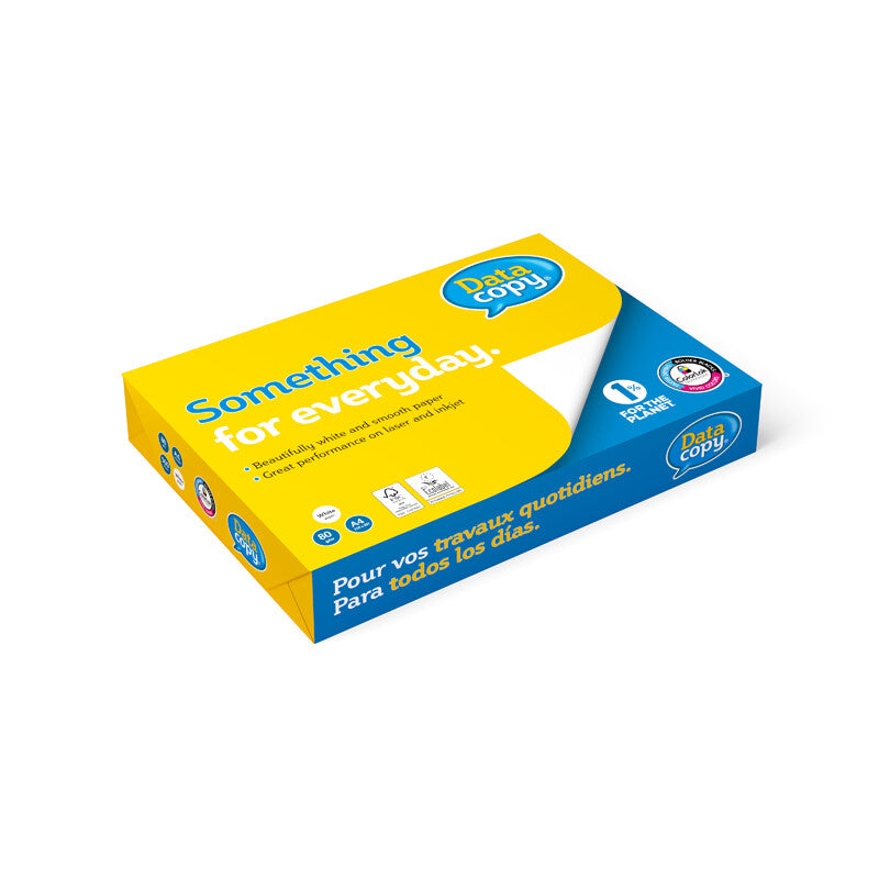 Data Copy Premium Kopierpapier Weiss – A4, 80 g/m², 4-fach gelocht, 2'500 Blatt
