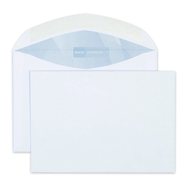 Elco Couvert C6, ohne Fenster, hochweiss, 100 g/m², mit Innendruck – 500 Stk.