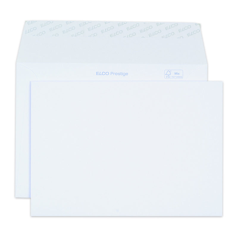 Elco Couvert C5, ohne Fenster, selbstklebend, hochweiss, 120 g/m² – 250 Stk.