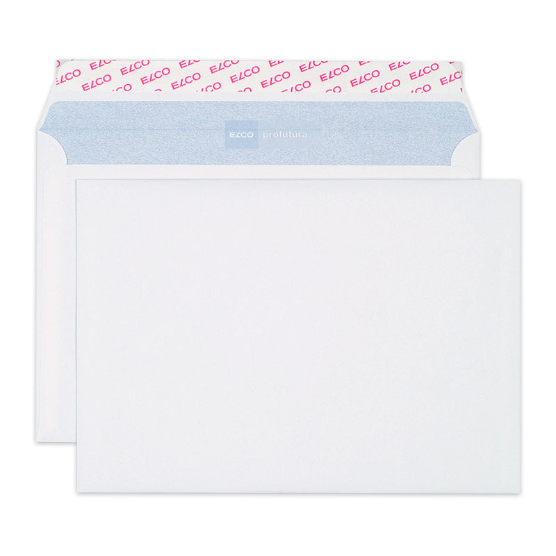 Elco Couvert C5 (229 × 162 mm), naturweiss, 100 g/m², Recyclingpapier, profutura – 500 Stk.