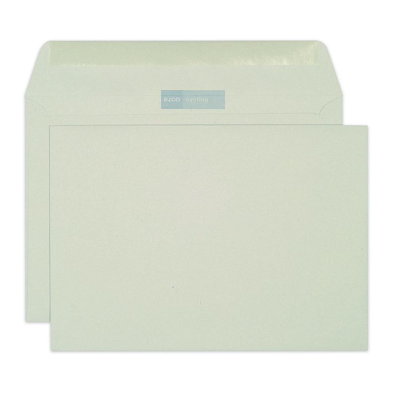 Elco Couvert B5, ohne Fenster, nassklebend, recyclingweiss, 100 g/m² – 500 Stk.
