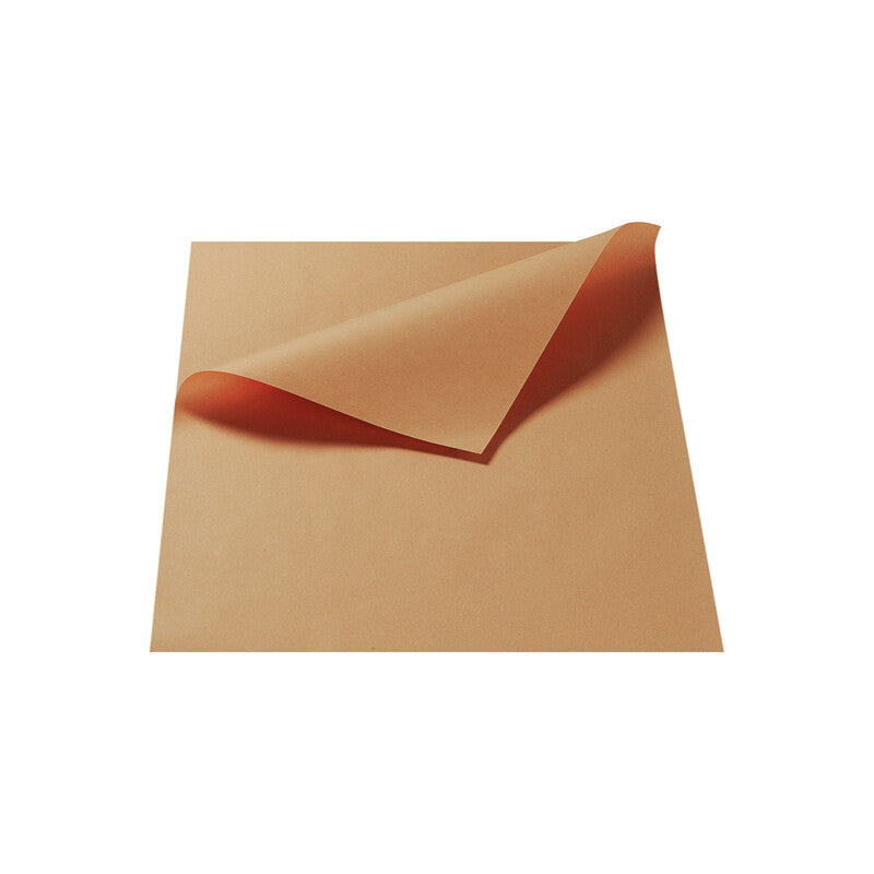Eurokraft Kraftpapier, 80 g/m², 75 × 100 cm, Braun, Recyceltes Material – 25 kg