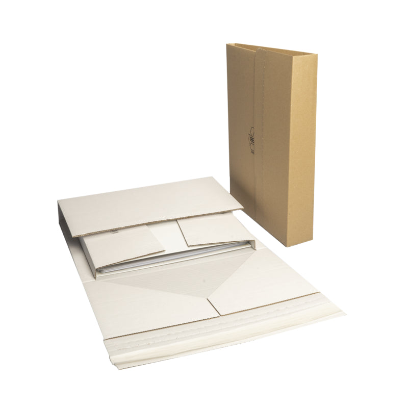 Ordnerverpackung Weiss – 325 × 290 × 80 mm – 25 Stk.