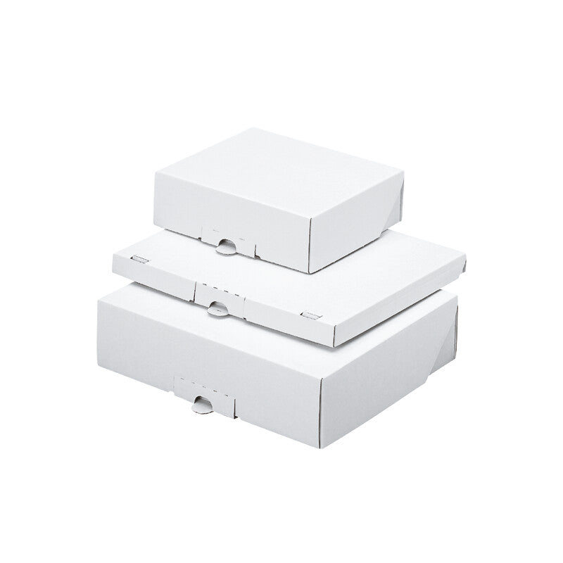 Klappschachtel Weiss – 220 × 155 × 45 mm – 100 Stk.
