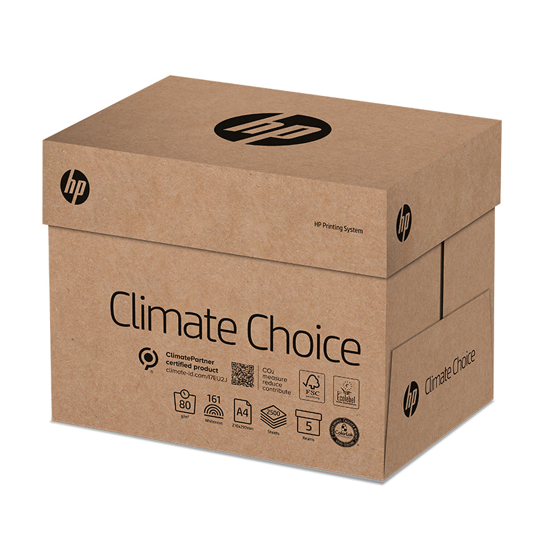 Hp climatechoice HP Climate Choice Kopierpapier – A4, 80 g/m², weiss – holzfrei, ECF – 25'000 Blatt