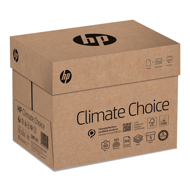 Hp climatechoice HP Climate Choice Kopierpapier – A4, 80 g/m², weiss – holzfrei (ECF) – 100'000 Blatt