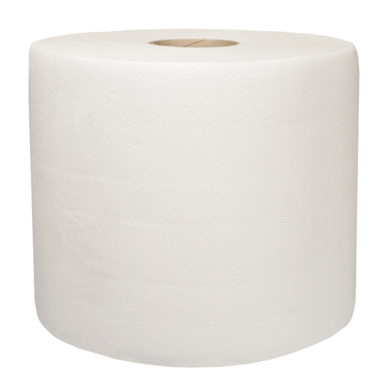 Putztuchrollen 2-lagig, weiss, 24,8 × 25 cm, 42 Rollen