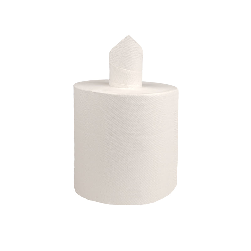 Handtuchrollen Handtuchrolle – 2-lagig, Recycling-Zellstoff, weiss, 210 mm × 180 m, 30 Rollen