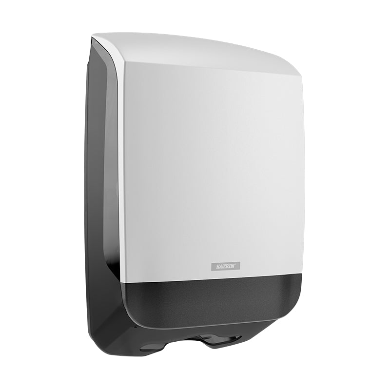 Katrin katrin Katrin Falthandtuch Plus Zig Zag 2 – V-Falz, 2-lagig, Zellstoff, Weiss, 224×230 mm, 36000 Stk.