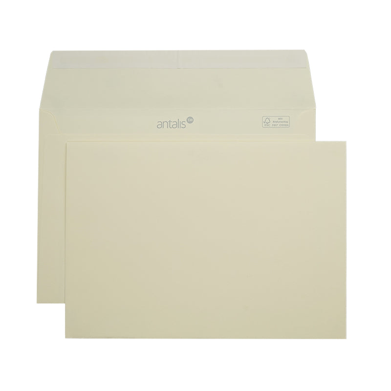 Image Couvert 162 × 229 mm, ohne Fenster, Atoll/Elfenbein, 120 g/m² – 200 Stk.