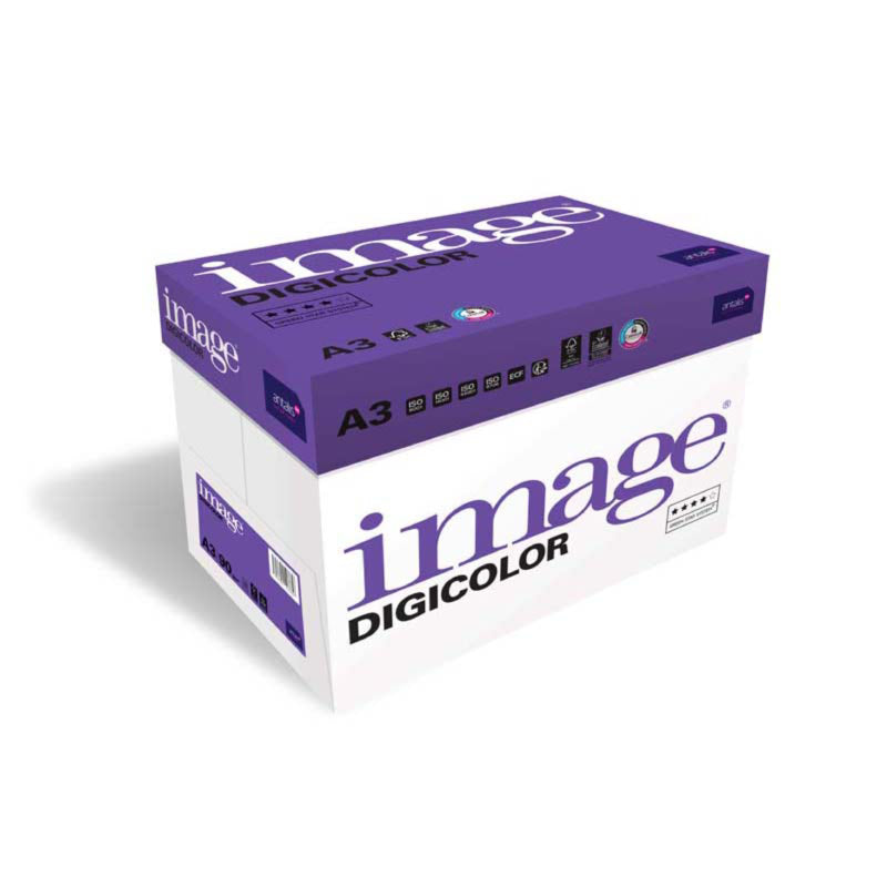 Image Digicolor Laser-/Farblaserpapier Weiss – A3, 90 g/m², 2'000 Blatt
