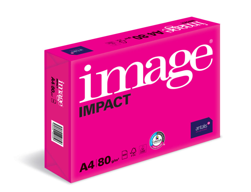 Image Impact Kopierpapier – A5, 100 g/m², hochweiss – für Inkjet – FSC – 1000 Blatt