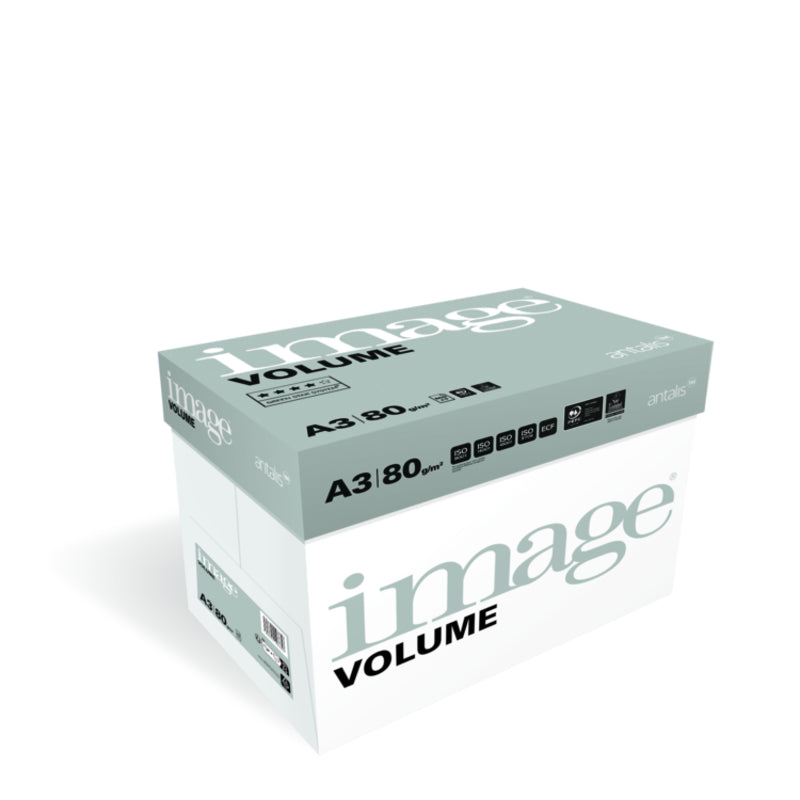 Image Volume Kopierpapier – A3, 80 g/m², hochweiss – 50'000 Blatt