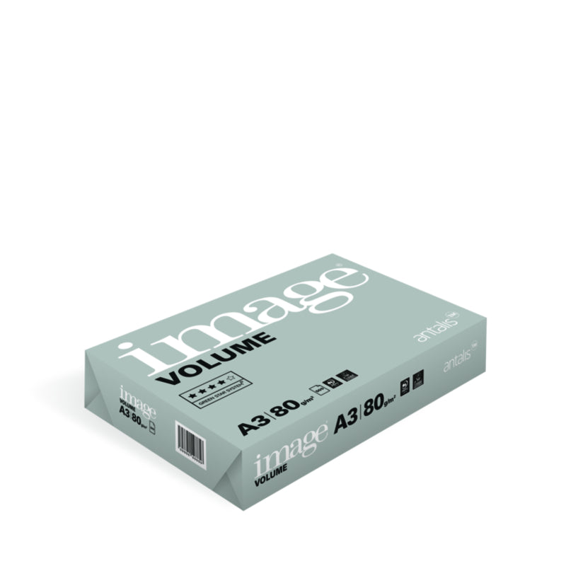 Image Volume Kopierpapier – A3, 80 g/m², hochweiss – 50'000 Blatt