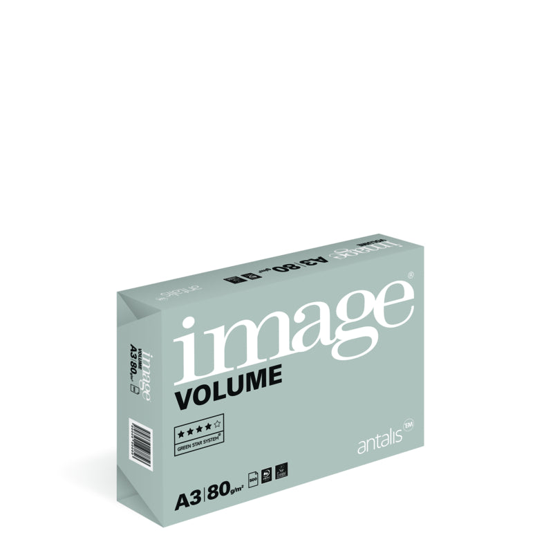 Image Volume Kopierpapier – A3, 80 g/m², hochweiss – 50'000 Blatt