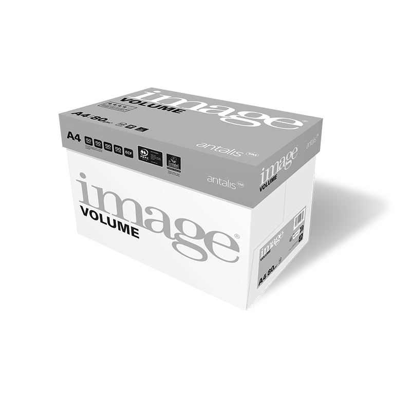 Image Kopierpapier – A4, 80 g/m², hochweiss – holzfrei, ECF – 100'000 Blatt
