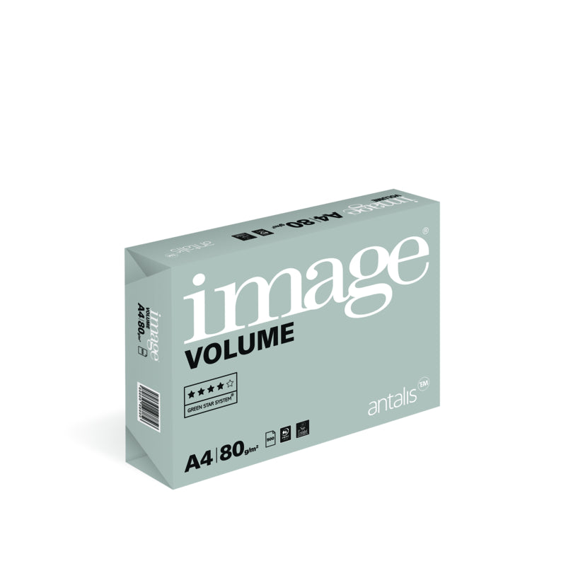Image Kopierpapier – A4, 80 g/m², hochweiss – holzfrei ECF, 2 x gelocht – 500 Blatt