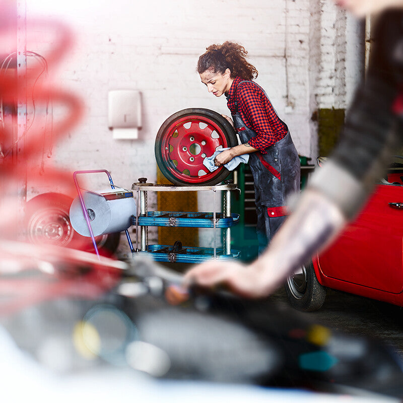 Katrin katrin Katrin Industrietücher, blau, 36 × 38 cm, 30 Stk.