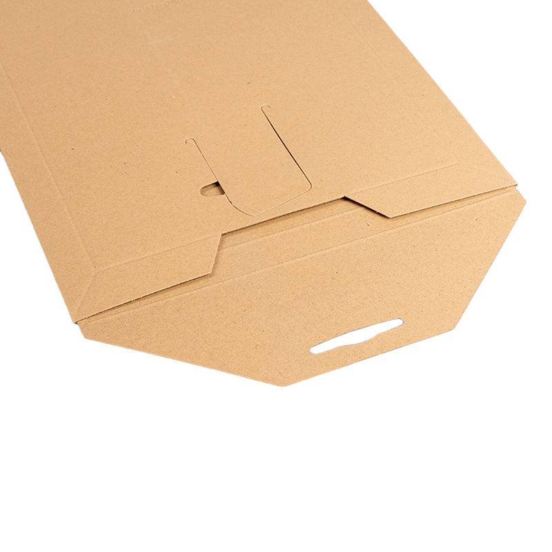 Antalis Karton-Versandtasche – 250 × 350 mm, Schmalseite offen, Vollpappe, braun – 50 Stück