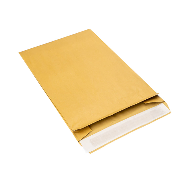 Papierpolsterversandtasche Papierpolstertasche – 280 × 400 mm, braun, selbstklebend – 100 Stück