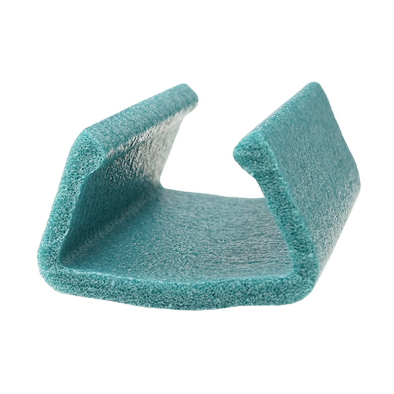 Schaumprofil Kantenschutzprofil (Kunststoff) U-100 U-Profil – Länge 2'000 mm – LDPE – Grün – 32 Stk