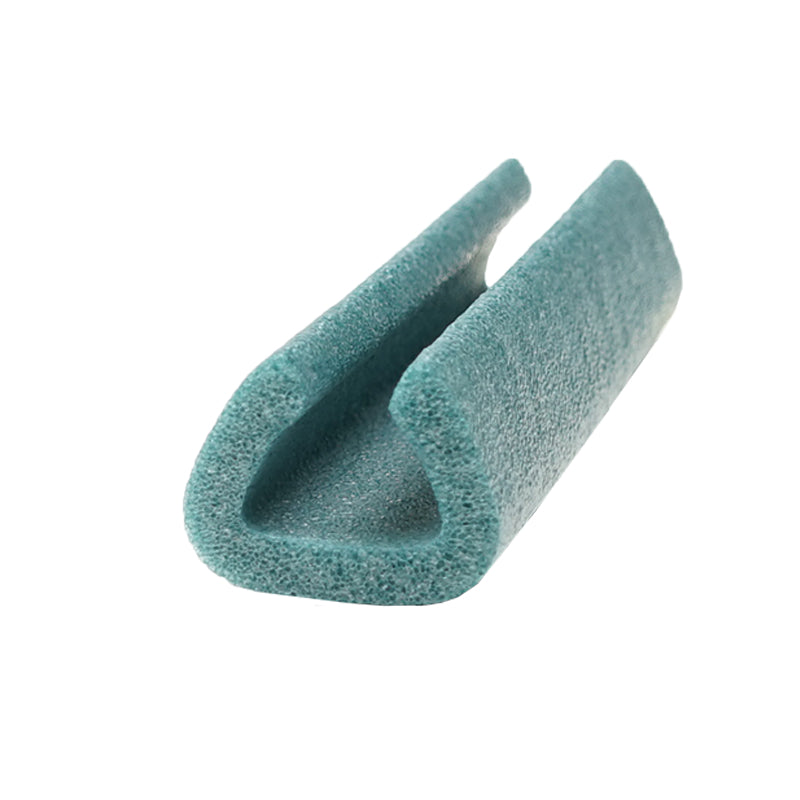 Schaumprofil Kantenschutzprofil (Kunststoff) – U-Profil 35 × 35 mm – Länge 2'000 mm – LDPE – Grün – 90 Stk