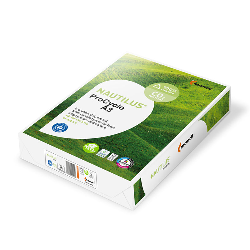 Nautilus ProCycle Kopierpapier – A3, 160 g/m², weiss – FSC – 250 Blatt