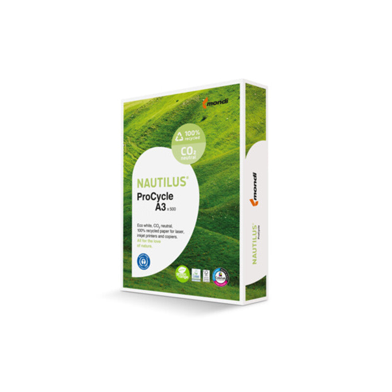 Nautilus ProCycle Recyclingpapier 100% Recycling – A3, 90 g/m², 2'500 Blatt